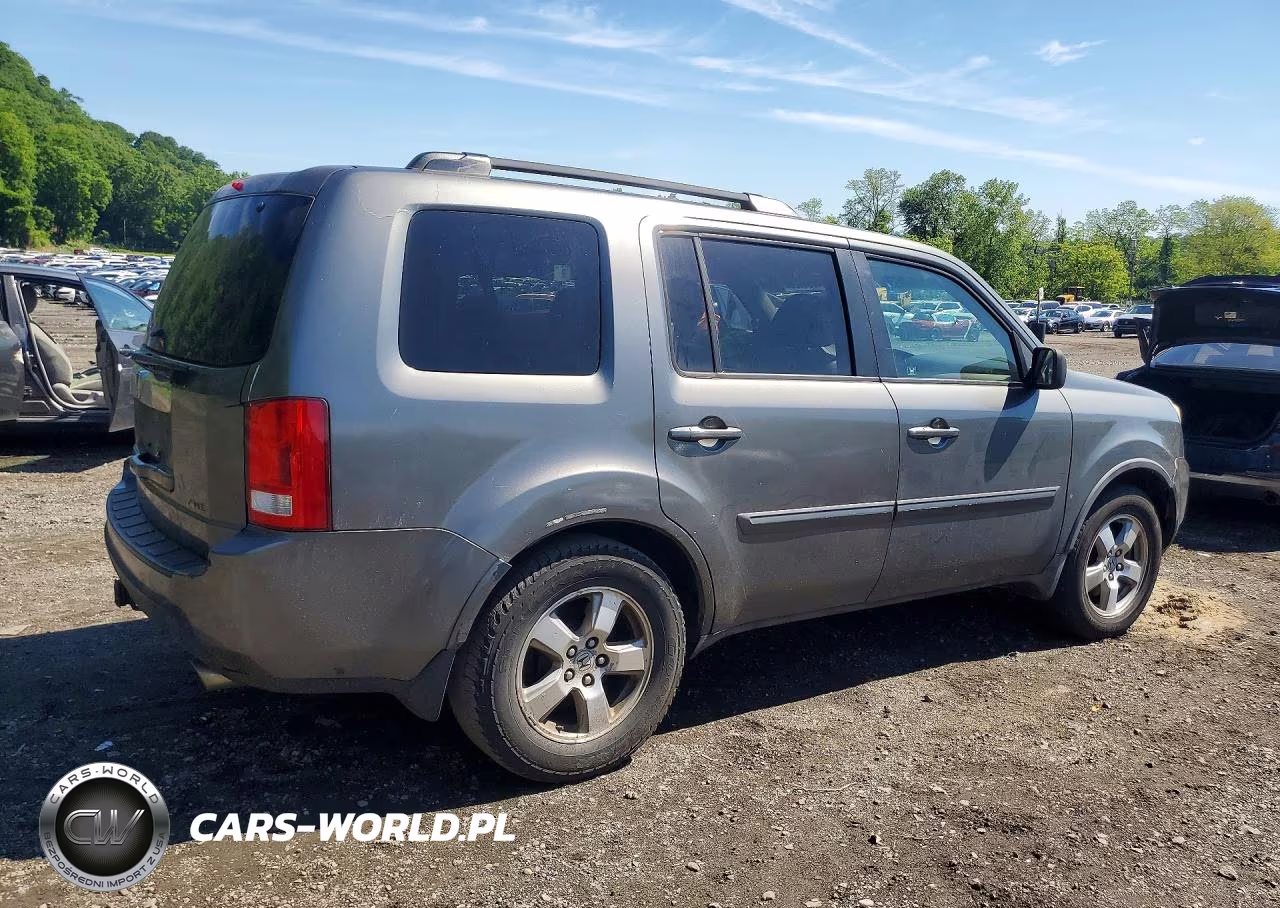 2009 Honda Pilot Exl VIN:5FNYF48569B004027 - 3
