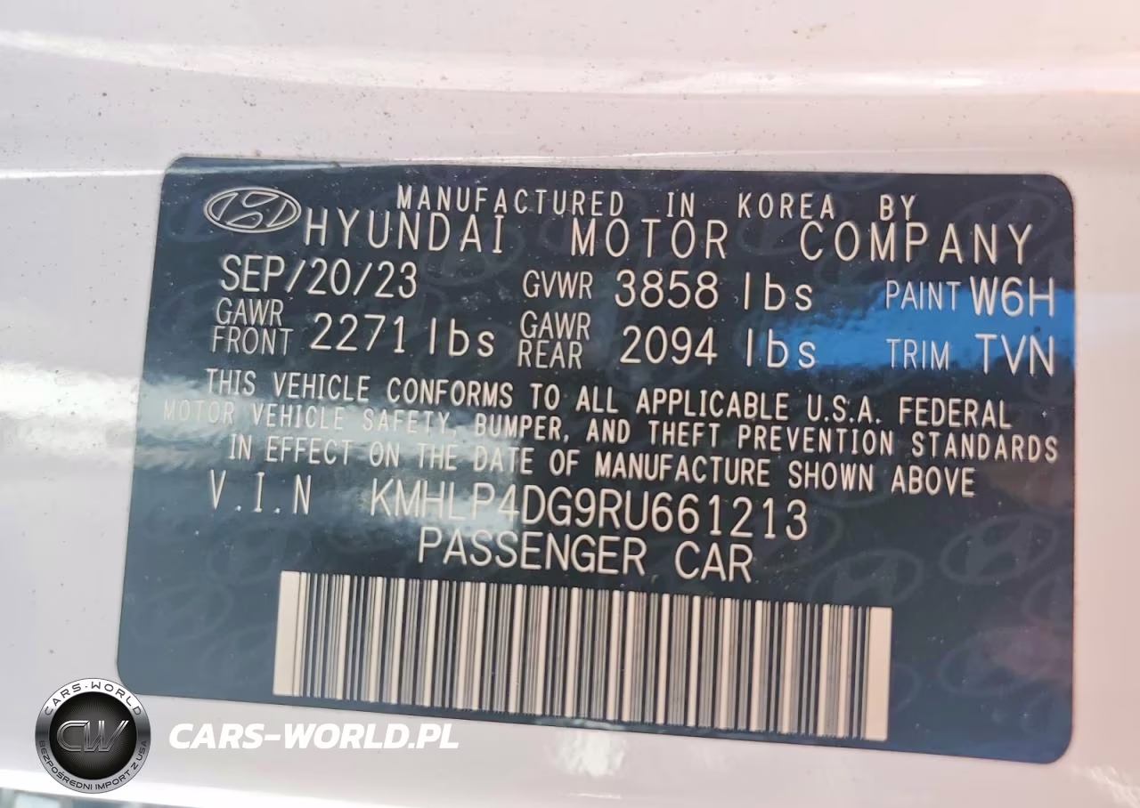 2024 Hyundai Elantra Limited VIN:KMHLP4DG9RU661213 - 12