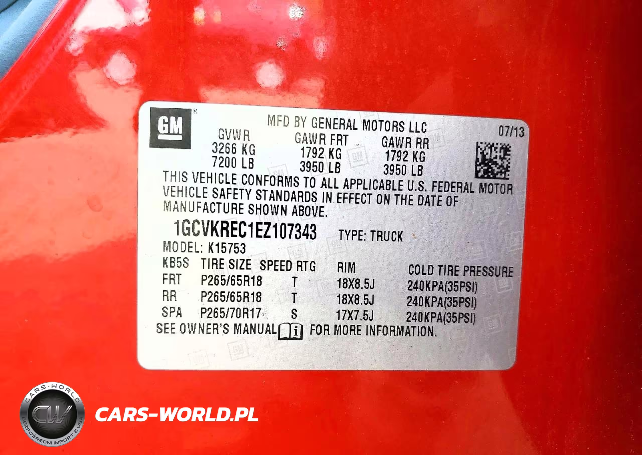 2014 Chevrolet Silverado K1500 Lt VIN:1GCVKREC1EZ107343 - 13