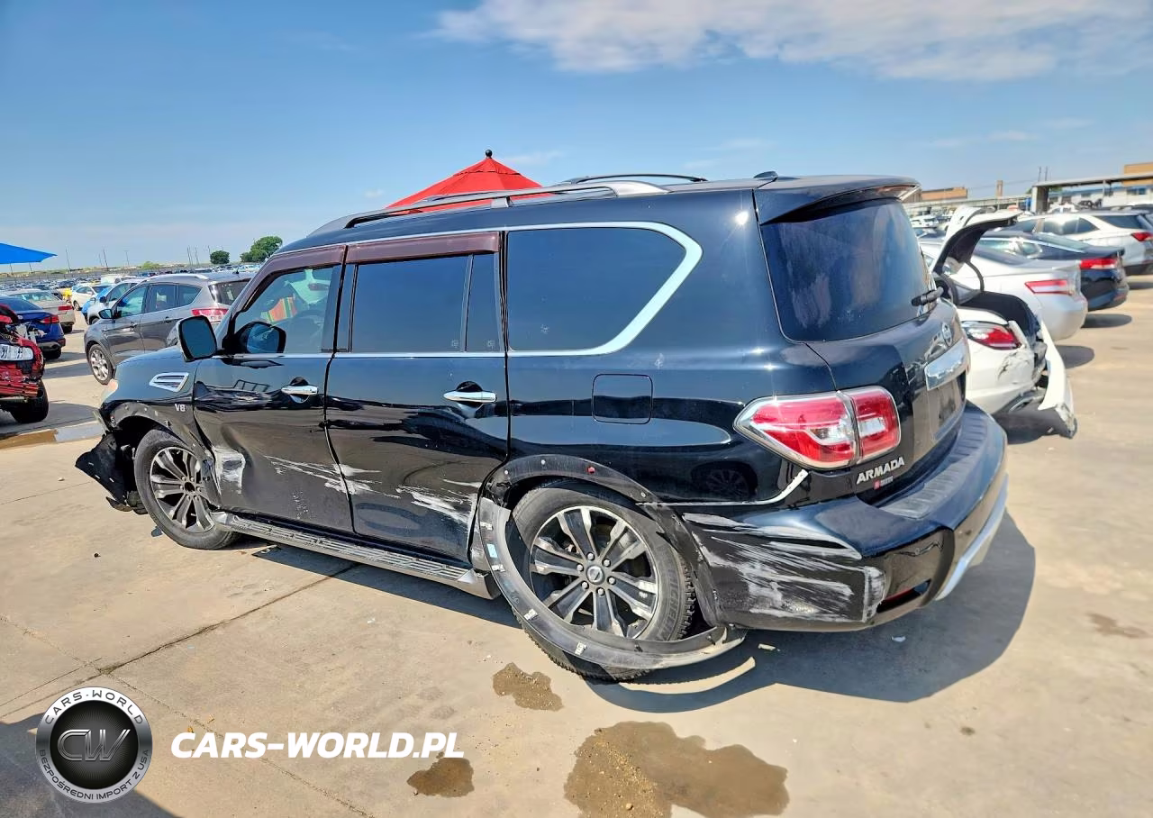 2017 Nissan Armada Platinum VIN:JN8AY2ND4H9009106 - 2