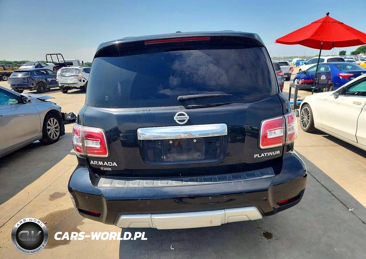 2017 Nissan Armada Platinum VIN:JN8AY2ND4H9009106 - 6