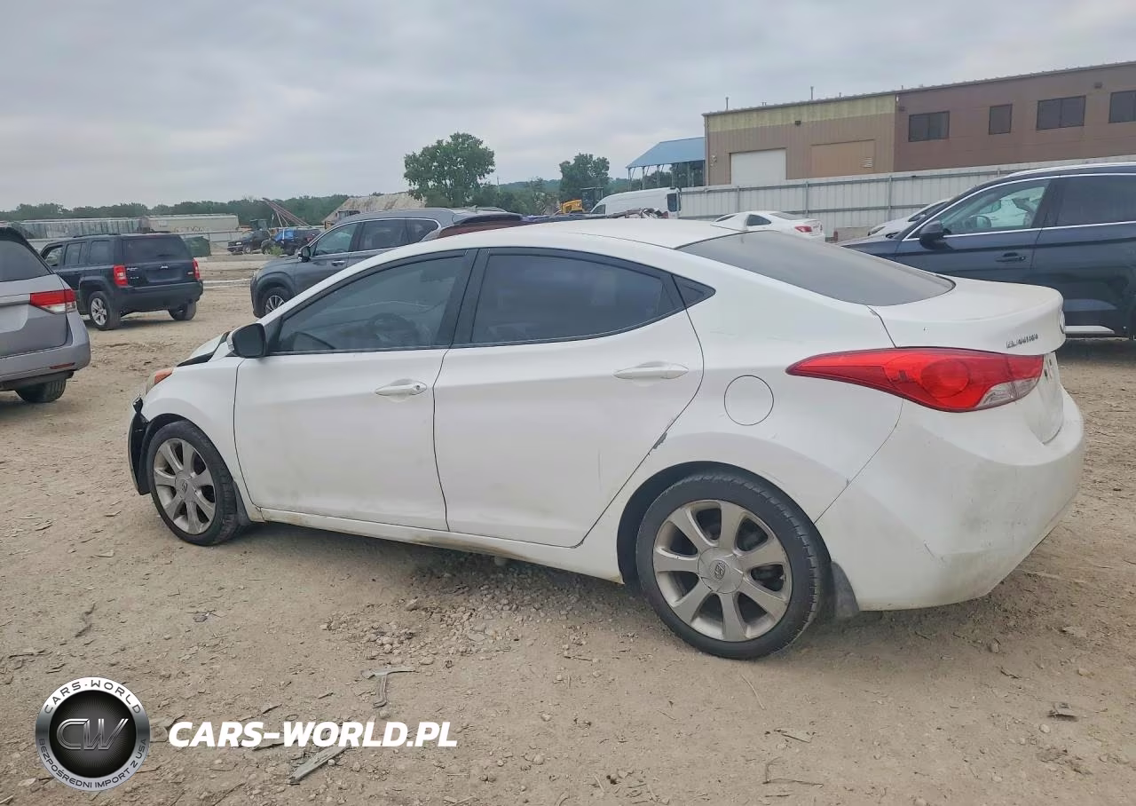 2013 Hyundai Elantra Limited VIN:5NPDH4AE7DH195258 - 2