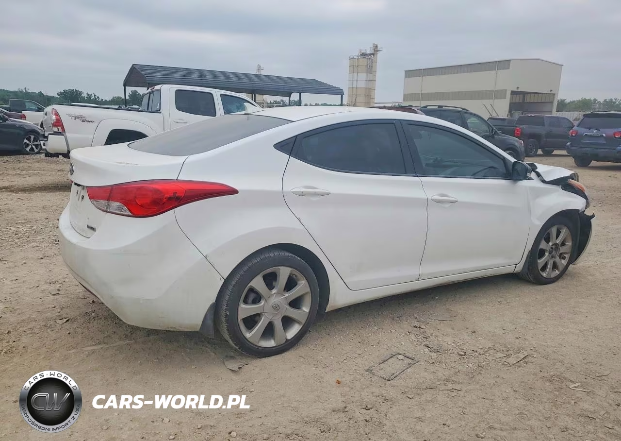 2013 Hyundai Elantra Limited VIN:5NPDH4AE7DH195258 - 3