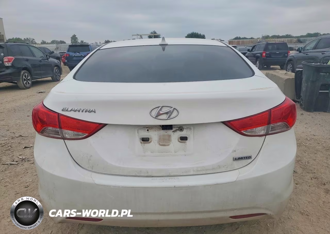 2013 Hyundai Elantra Limited VIN:5NPDH4AE7DH195258 - 6