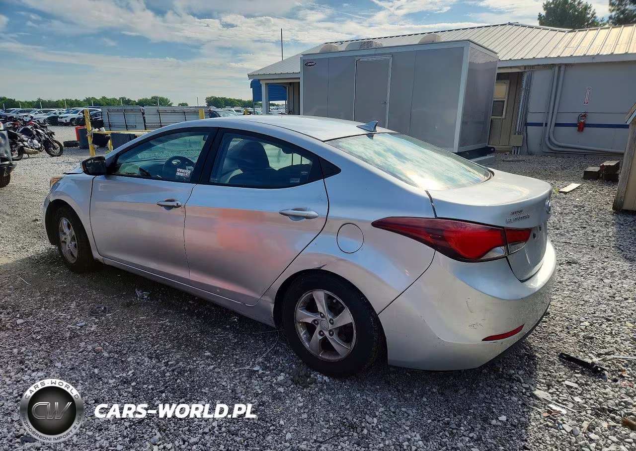 2014 Hyundai Elantra Se VIN:KMHDH4AE5EU184875 - 2