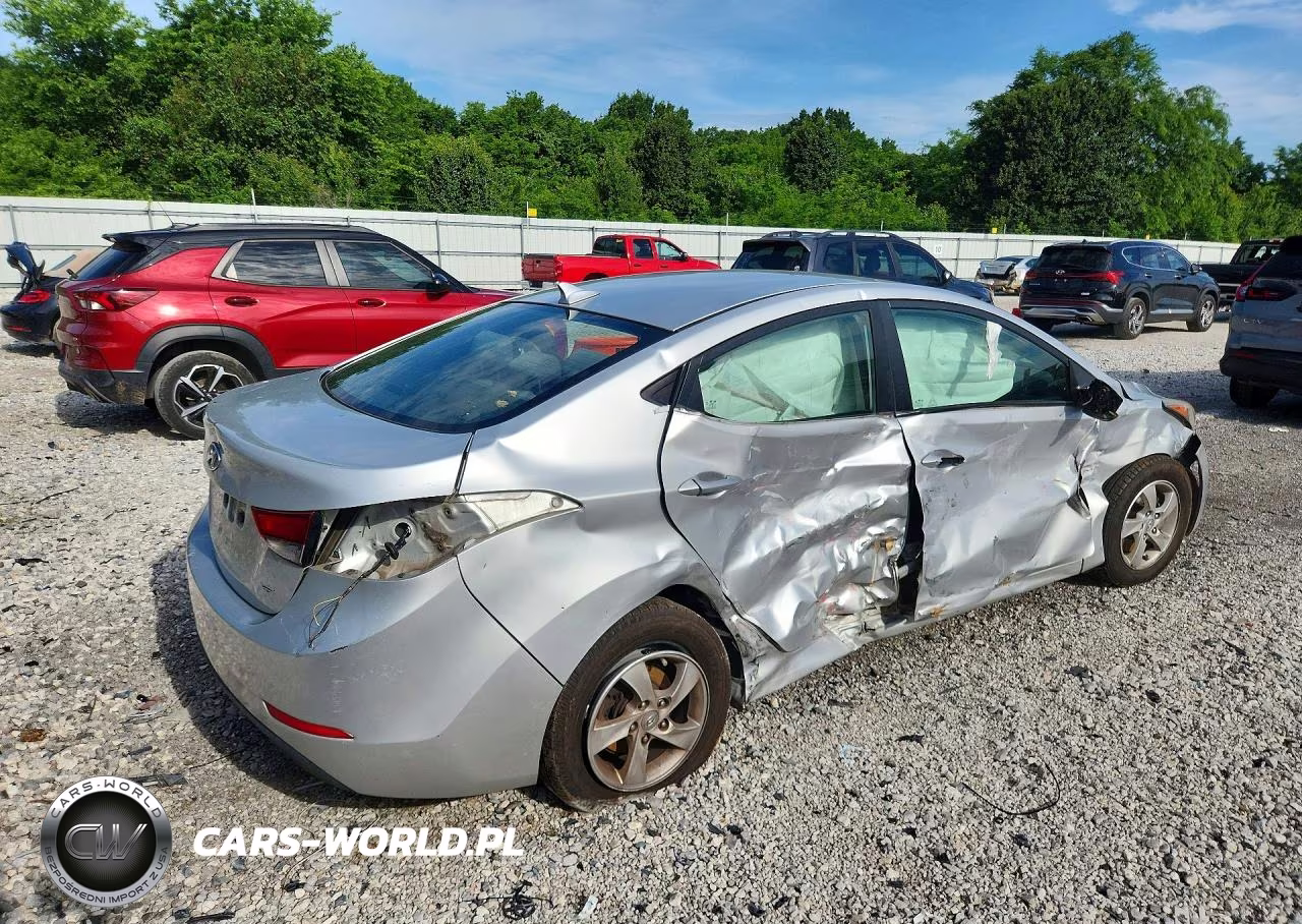 2014 Hyundai Elantra Se VIN:KMHDH4AE5EU184875 - 3