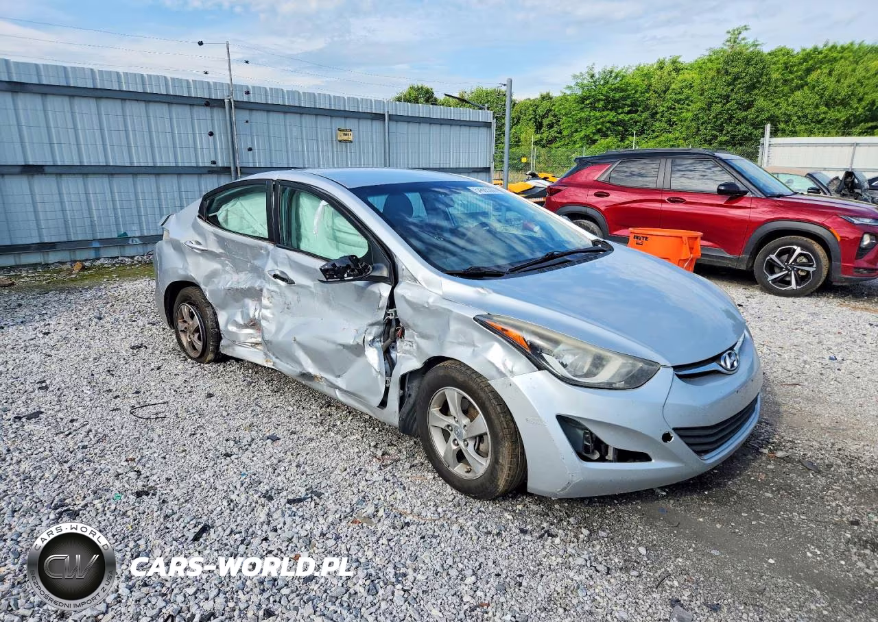 2014 Hyundai Elantra Se VIN:KMHDH4AE5EU184875 - 4