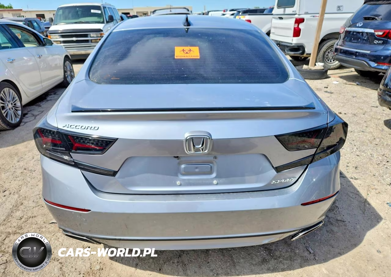 2021 Honda Accord Sport VIN:1HGCV1F31MA067553 - 6