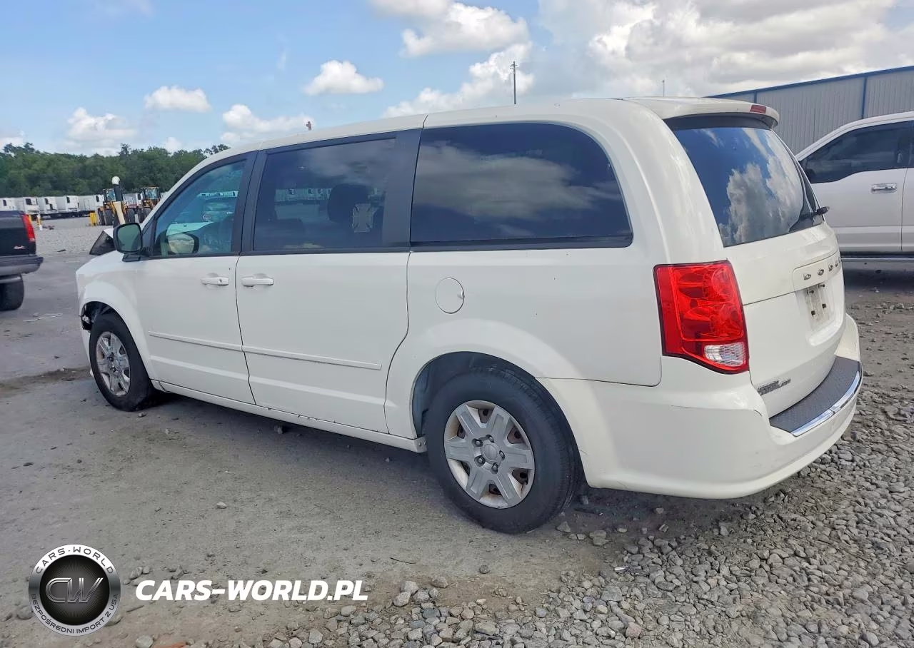 2012 Dodge Grand Caravan Se VIN:2C4RDGBG1CR104229 - 2