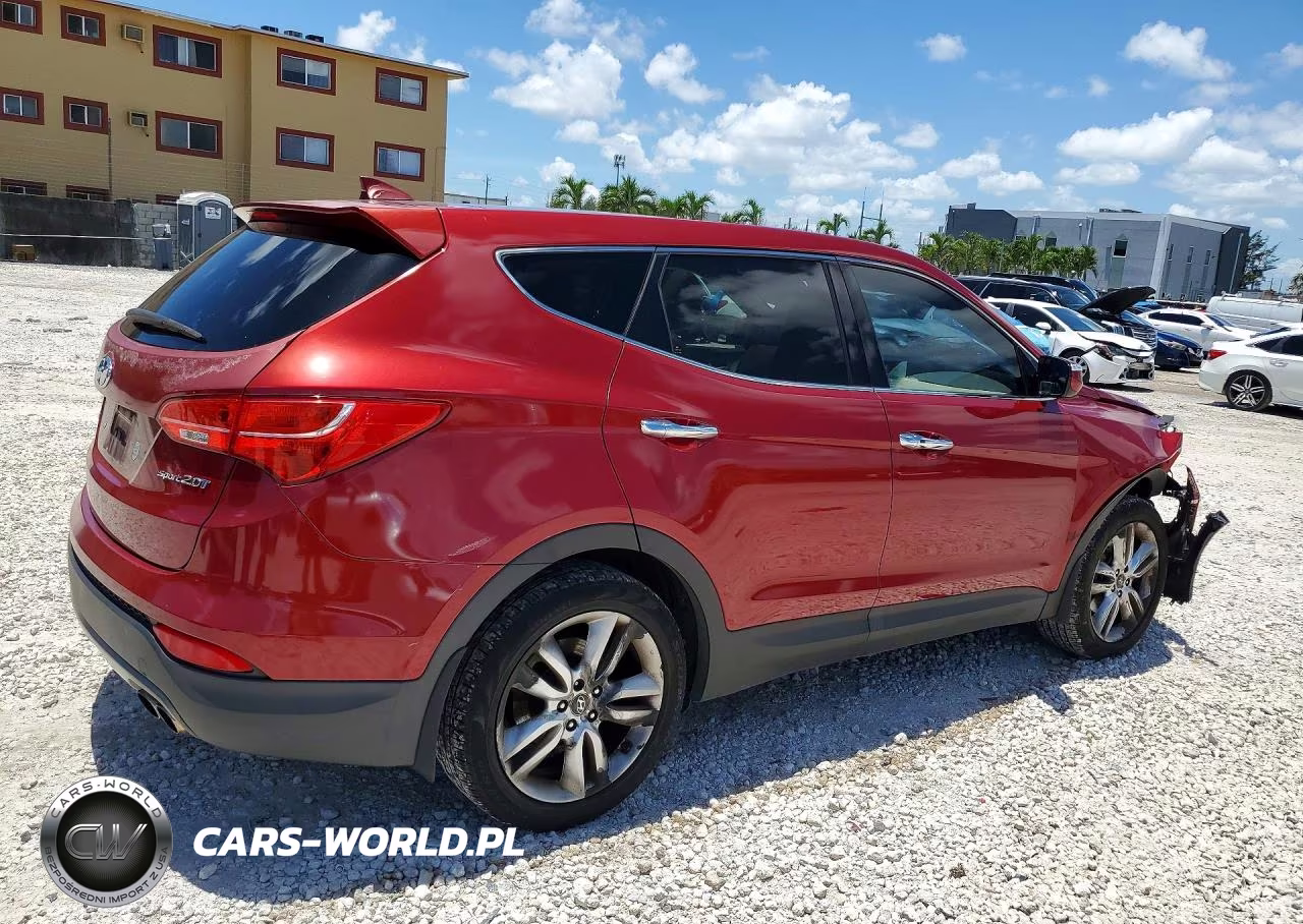 2013 Hyundai Santa Fe Sport 2.0T VIN:5XYZW3LA9DG066669 - 3