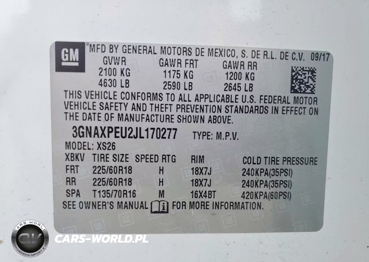 2018 Chevrolet Equinox Premier VIN:3GNAXPEU2JL170277 - 13