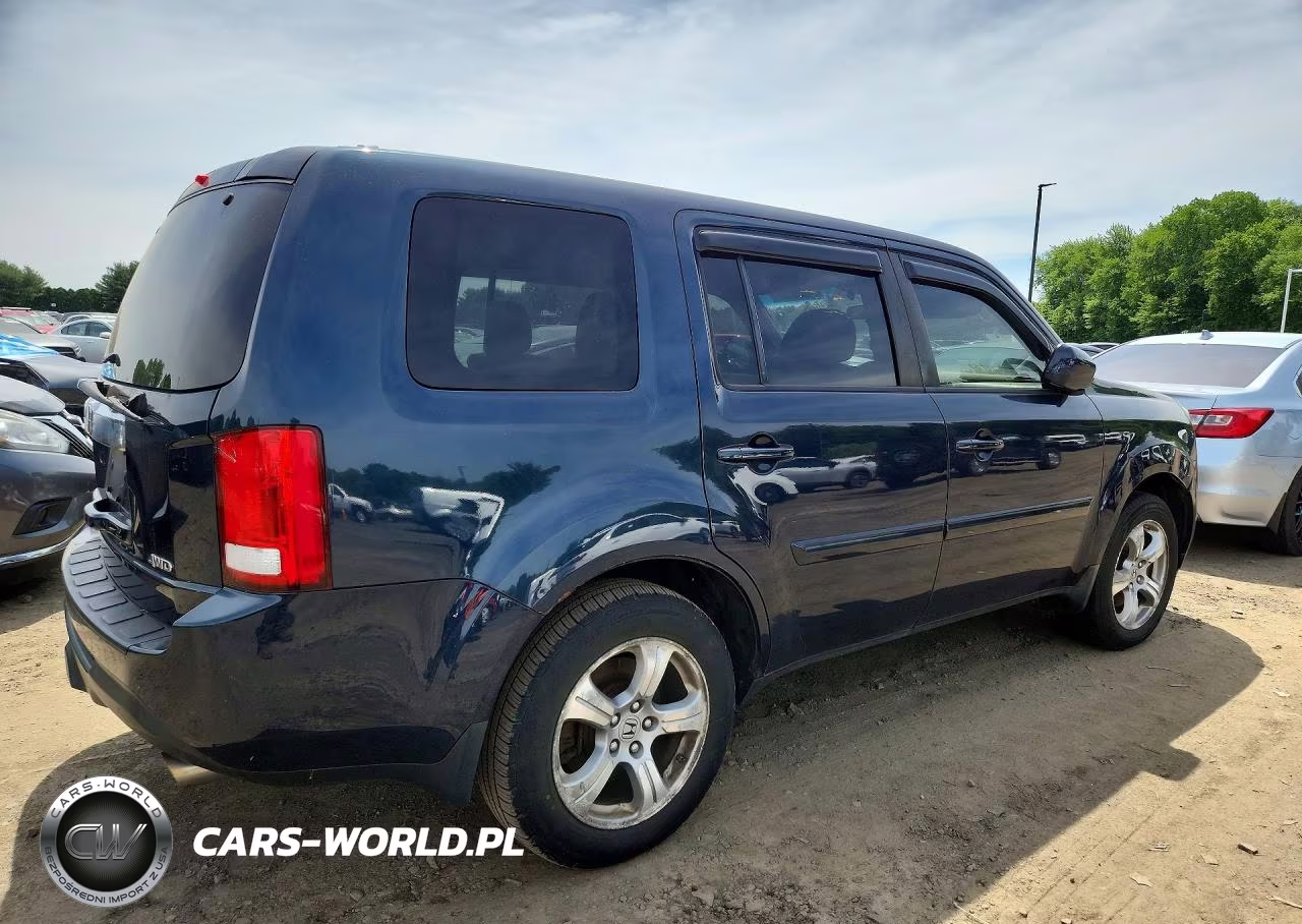 2012 Honda Pilot Ex VIN:5FNYF4H43CB032544 - 3