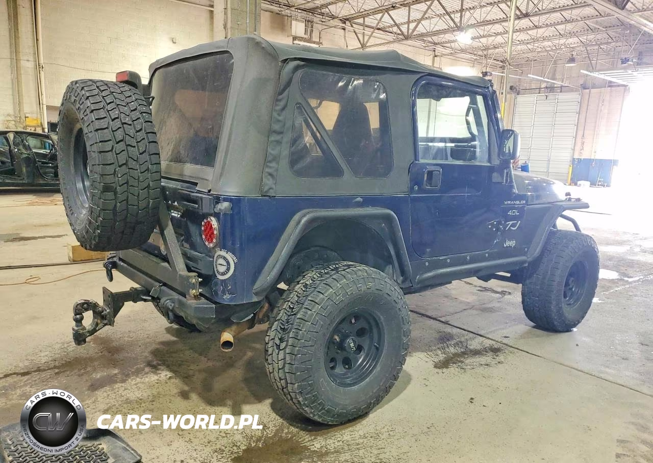2000 Jeep Wrangler - Tj Sport VIN:1J4FA49SXYP750103 - 3