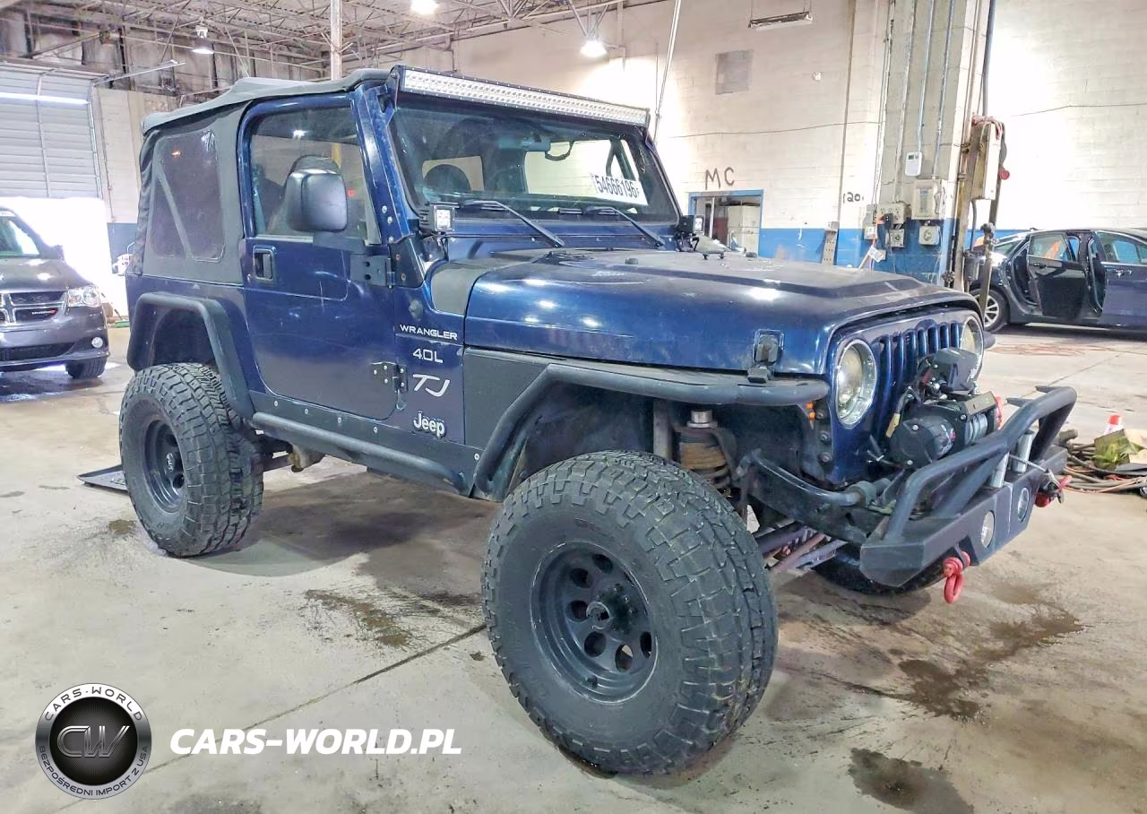 2000 Jeep Wrangler - Tj Sport VIN:1J4FA49SXYP750103 - 4