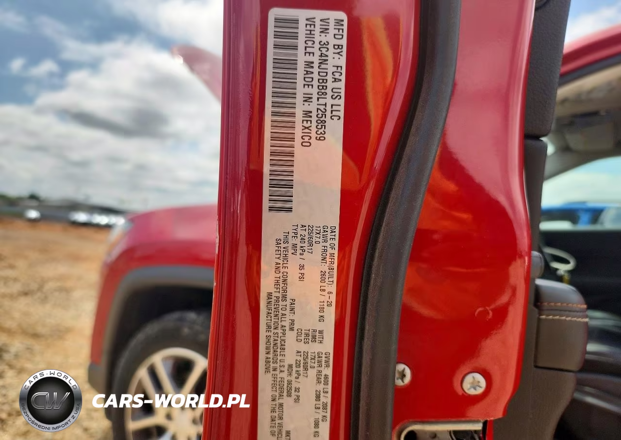 2020 Jeep Compass VIN:3C4NJDBB8LT258539 - 13