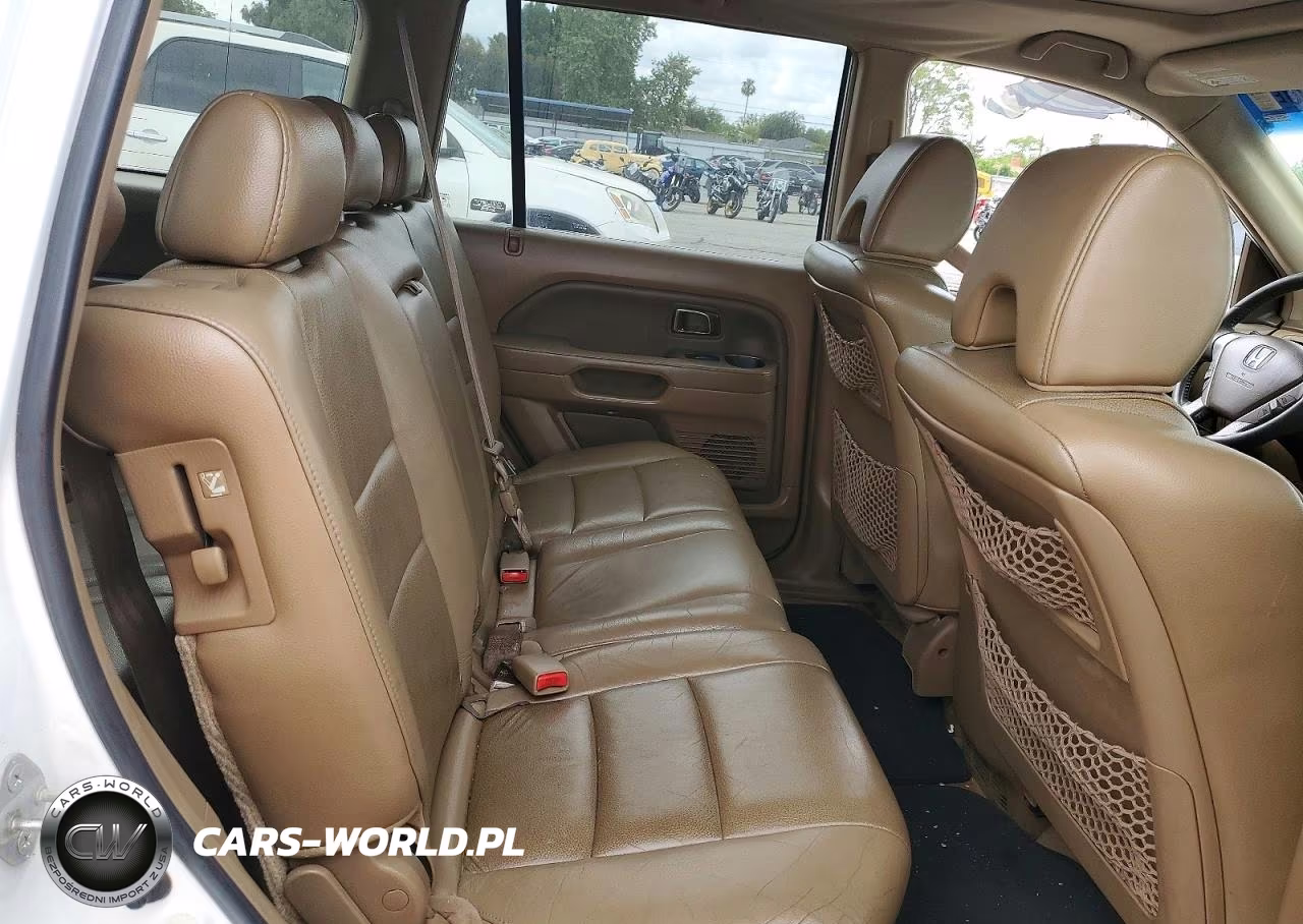 2007 Honda Pilot Exl VIN:2HKYF18767H510164 - 10
