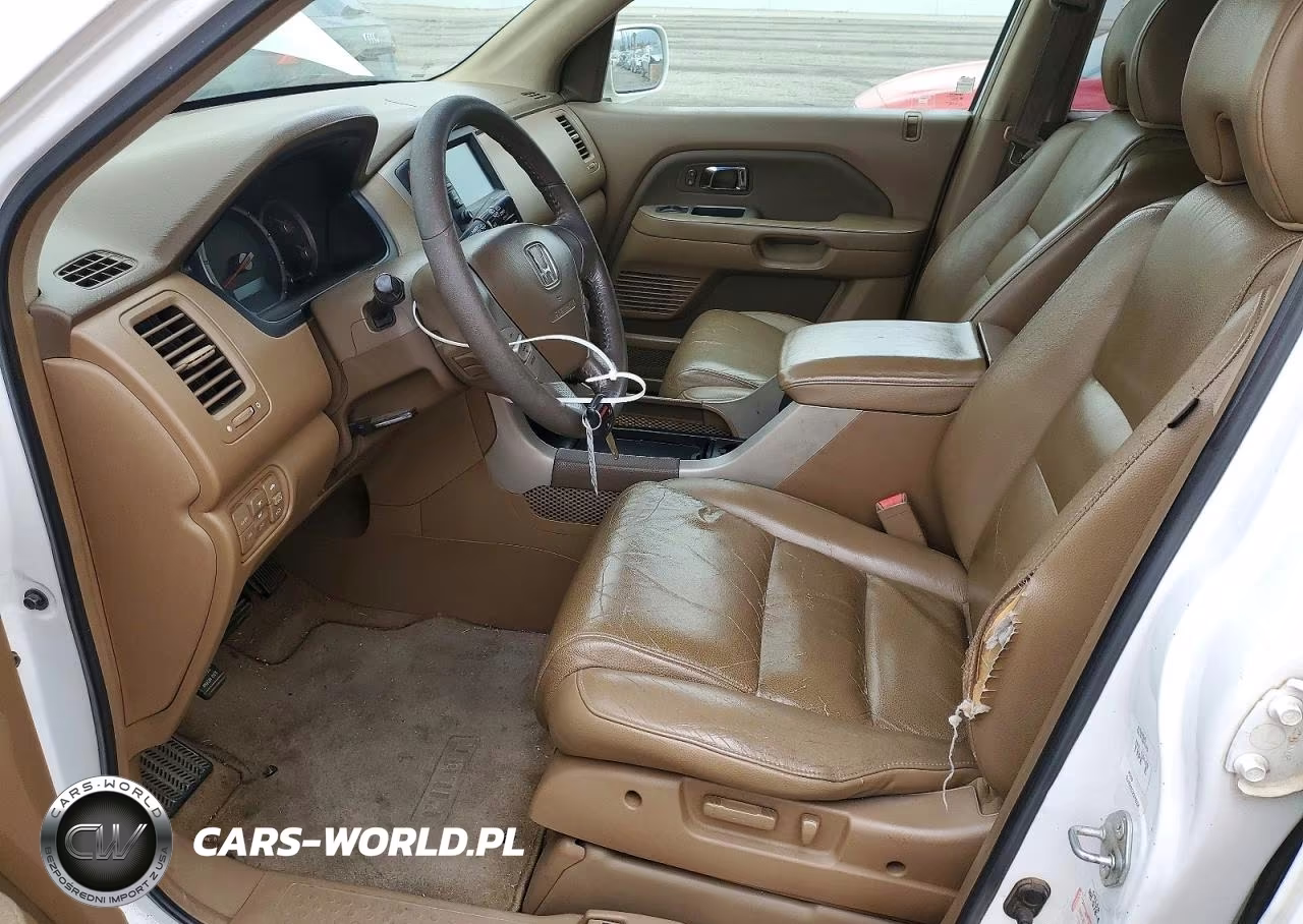 2007 Honda Pilot Exl VIN:2HKYF18767H510164 - 7