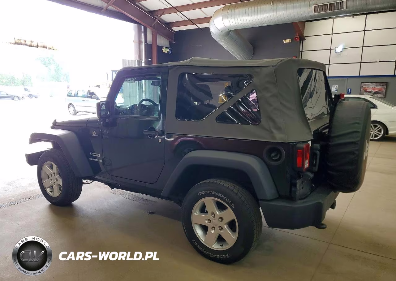 2010 Jeep Wrangler Sport VIN:1J4AA2D11AL196699 - 2