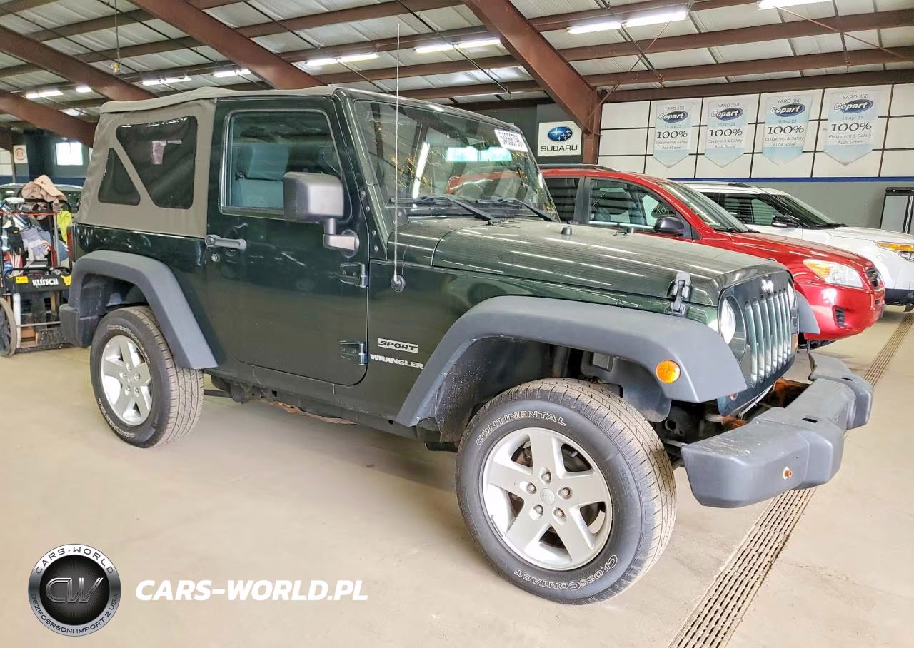 2010 Jeep Wrangler Sport VIN:1J4AA2D11AL196699 - 4