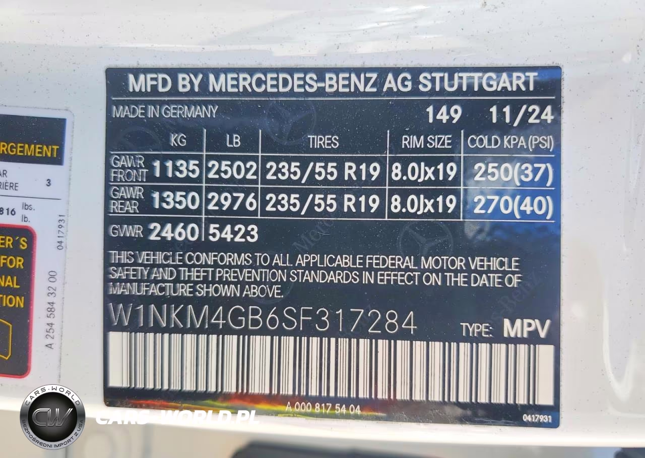 2025 Mercedes-Benz Glc 300 VIN:W1NKM4GB6SF317284 - 13
