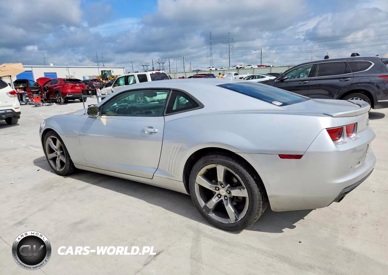 2012 Chevrolet Camaro Lt VIN:2G1FC1E39C9209296 - 2
