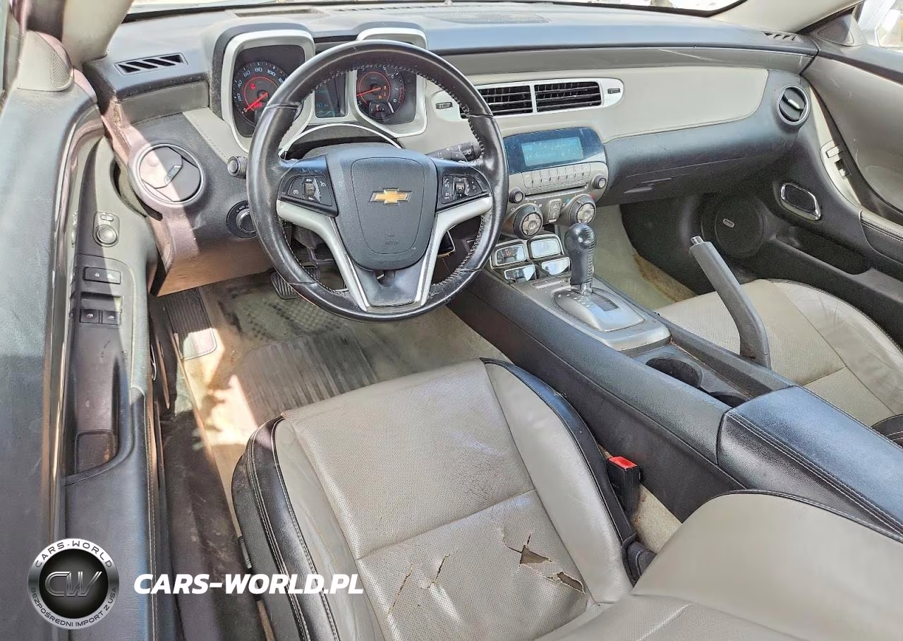 2012 Chevrolet Camaro Lt VIN:2G1FC1E39C9209296 - 8