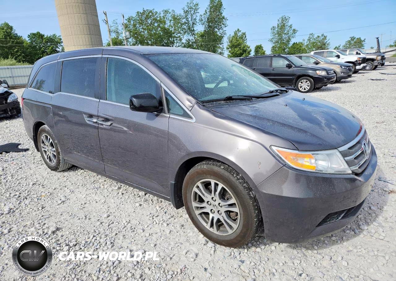 2013 Honda Odyssey Ex VIN:5FNRL5H46DB077689 - 4