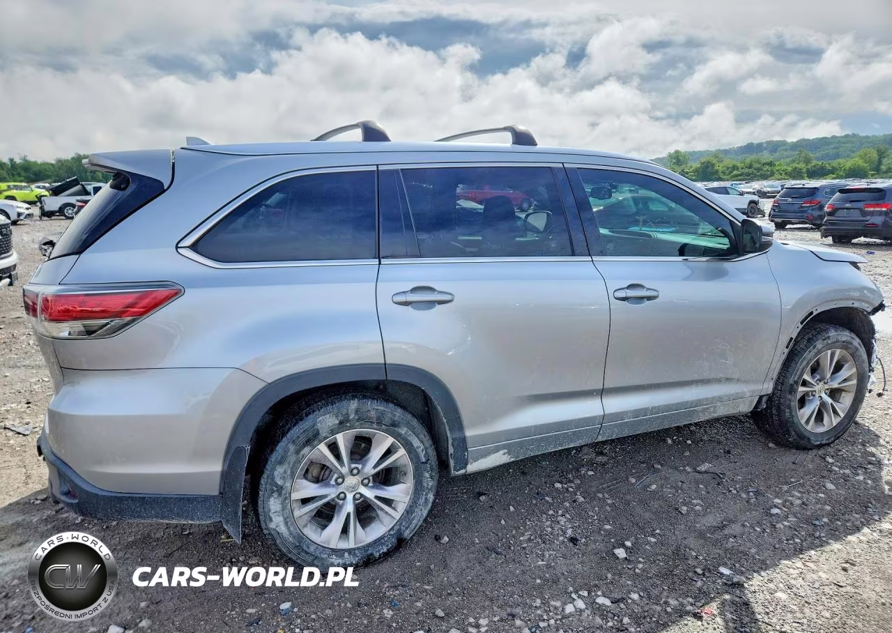 2015 Toyota Highlander Xle VIN:5TDJKRFH4FS218545 - 3