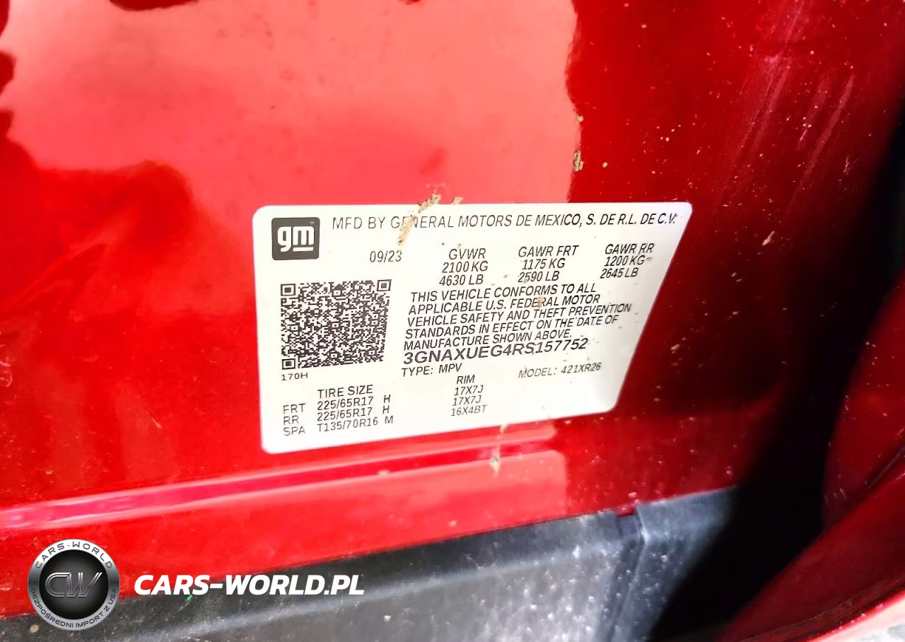 2024 Chevrolet Equinox Lt VIN:3GNAXUEG4RS157752 - 12