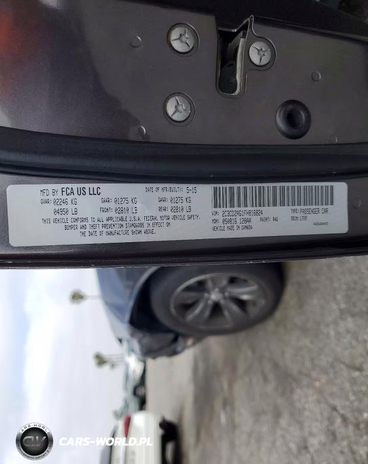 2015 Dodge Challenger Sxt VIN:2C3CDZAG1FH816824 - 12