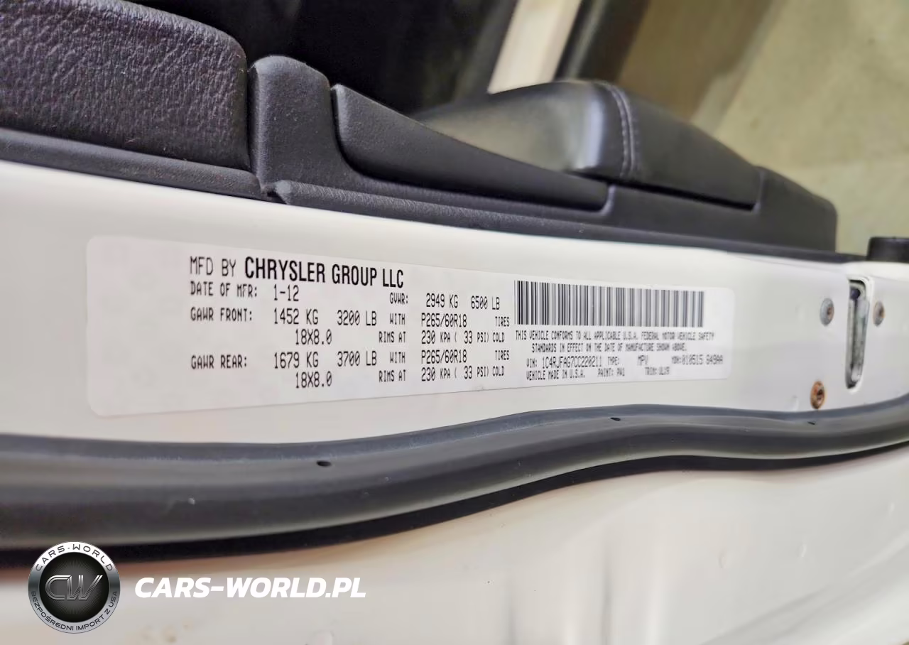 2012 Jeep Grand Cherokee Laredo VIN:1C4RJFAG7CC220211 - 13