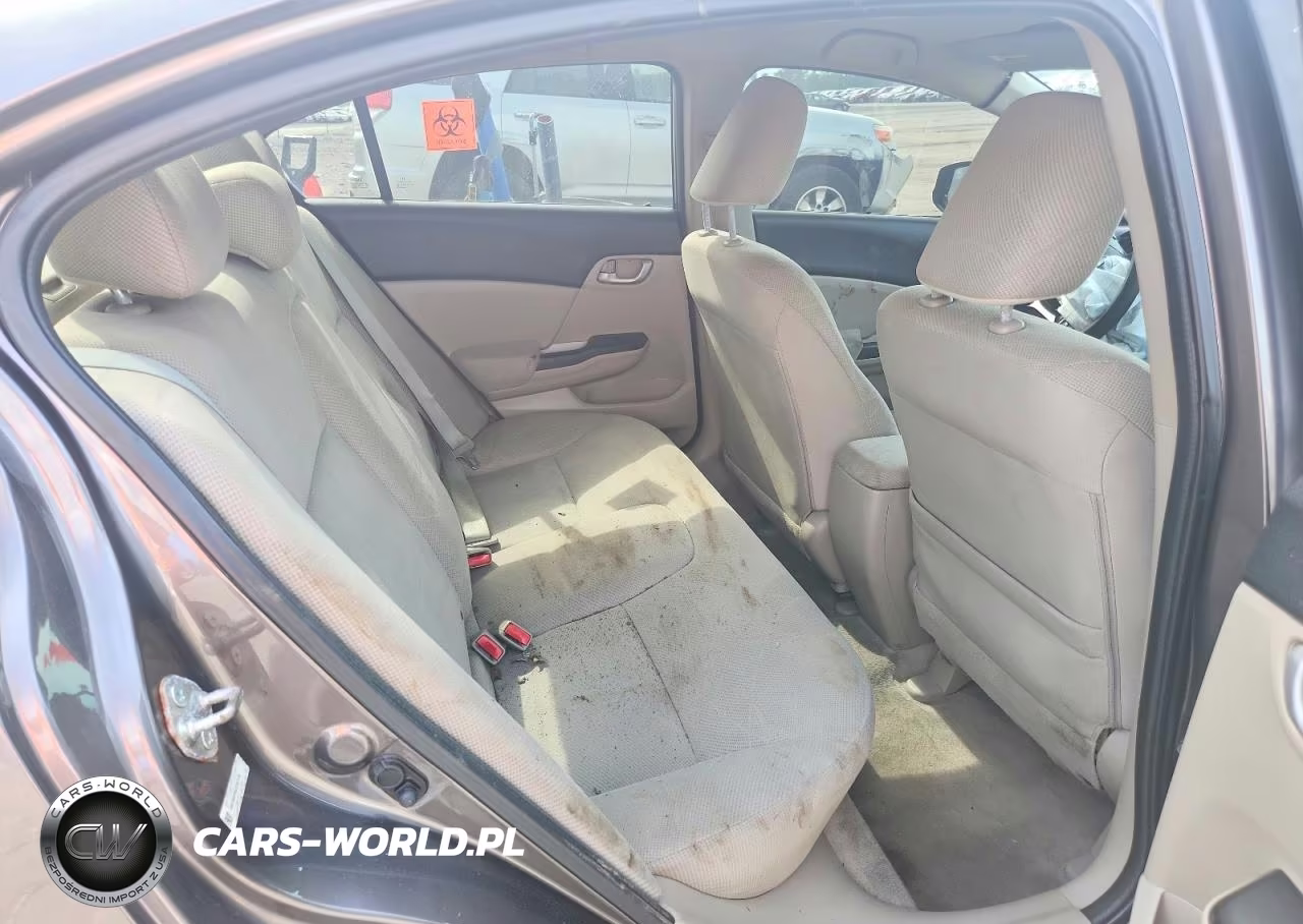 2012 Honda Civic Lx VIN:19XFB2F59CE332176 - 10