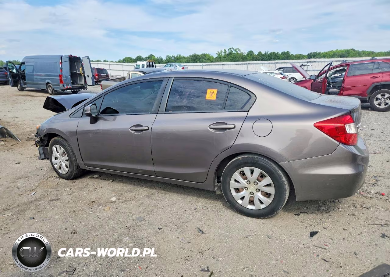 2012 Honda Civic Lx VIN:19XFB2F59CE332176 - 2