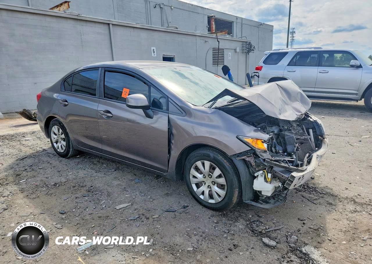 2012 Honda Civic Lx VIN:19XFB2F59CE332176 - 4