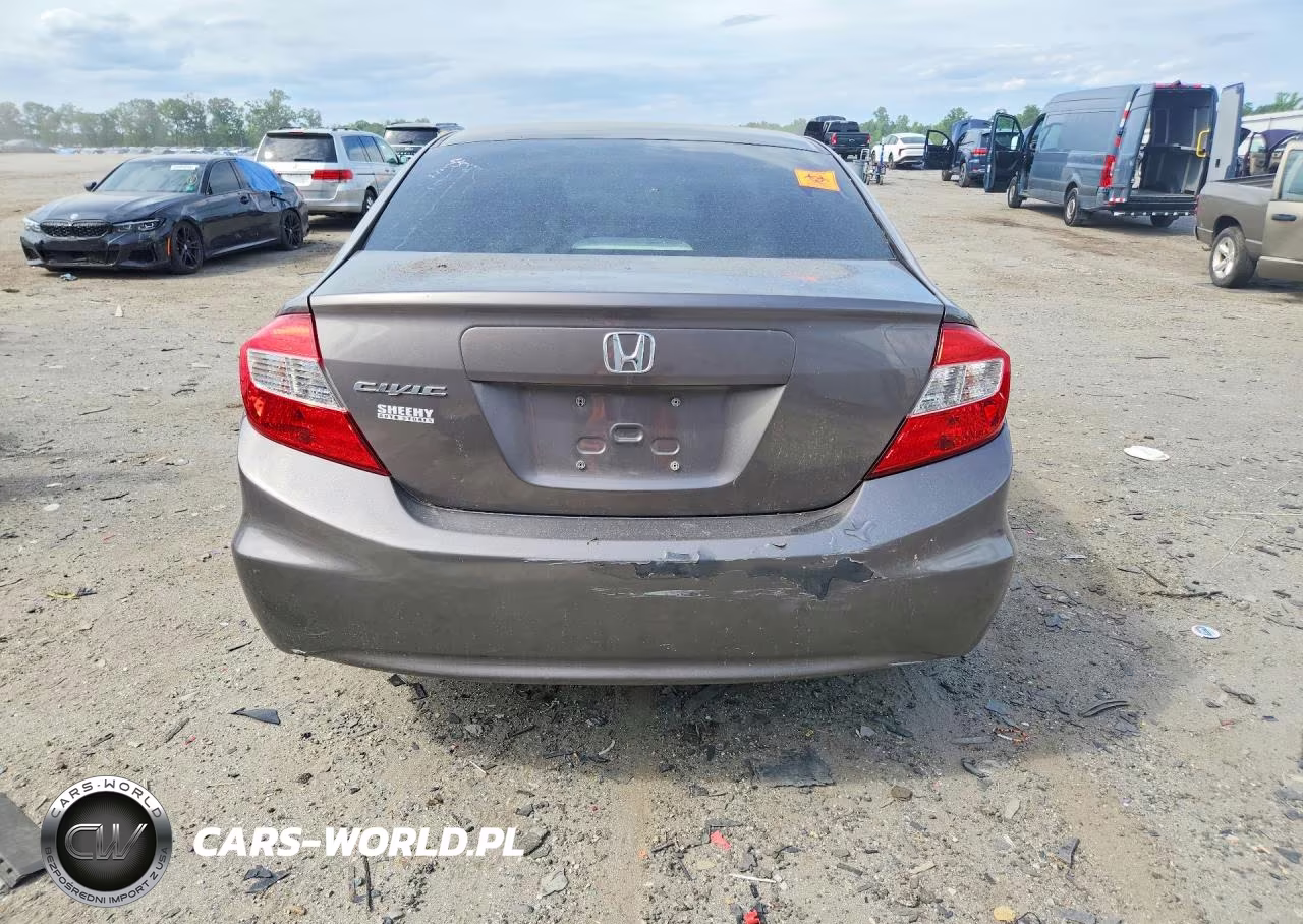 2012 Honda Civic Lx VIN:19XFB2F59CE332176 - 6