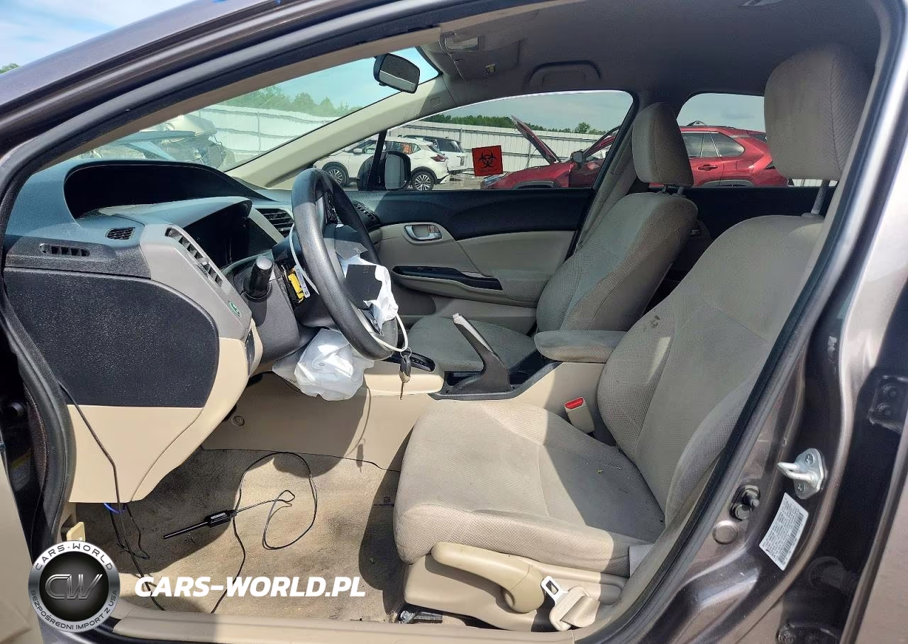 2012 Honda Civic Lx VIN:19XFB2F59CE332176 - 7