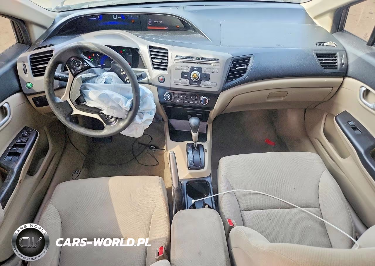 2012 Honda Civic Lx VIN:19XFB2F59CE332176 - 8
