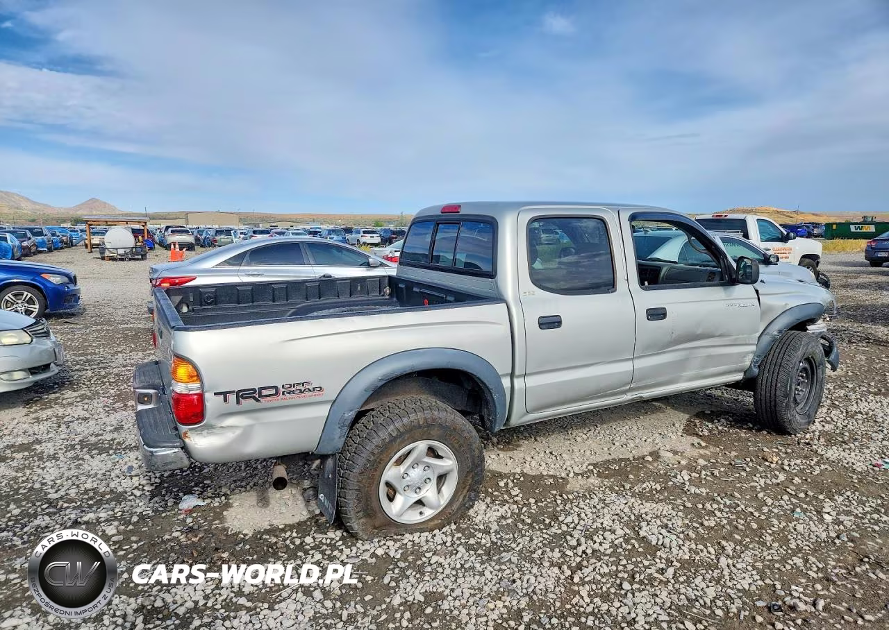 2003 Toyota Tacoma Deluxe VIN:5TEHN72N237219231 - 3