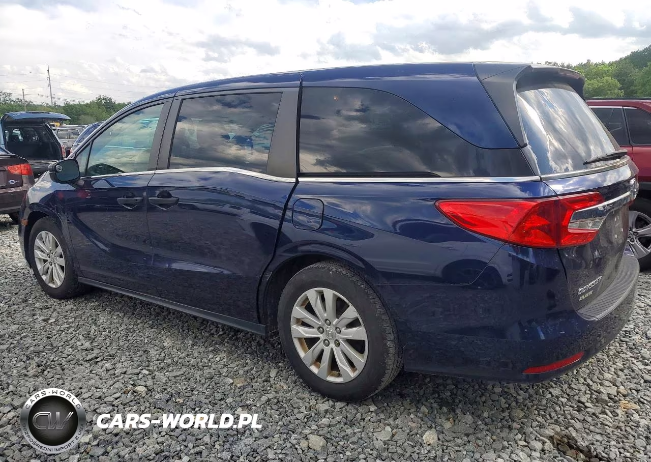 2024 Honda Odyssey Lx VIN:5FNRL6H23JB022262 - 2