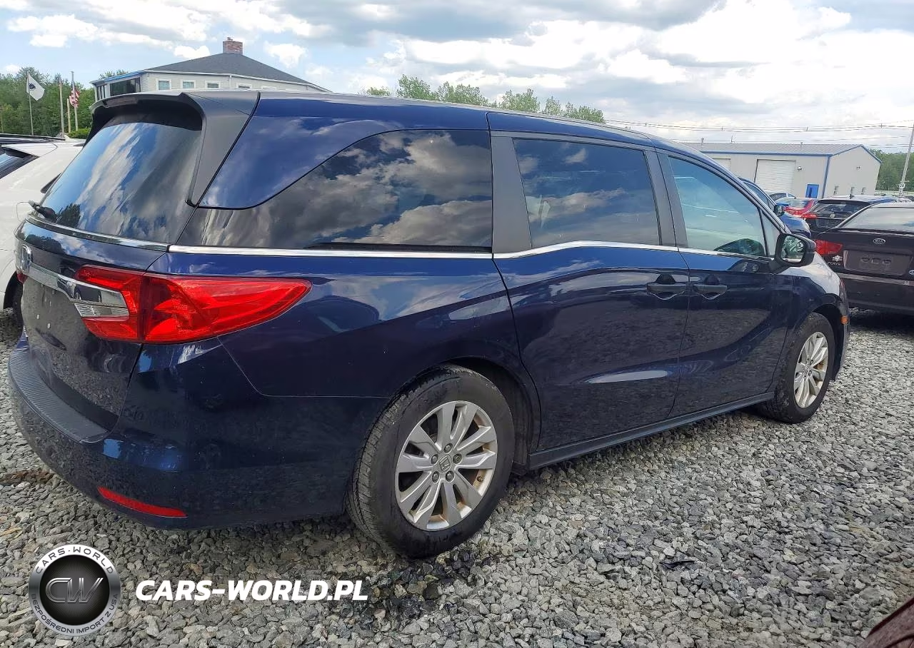 2024 Honda Odyssey Lx VIN:5FNRL6H23JB022262 - 3