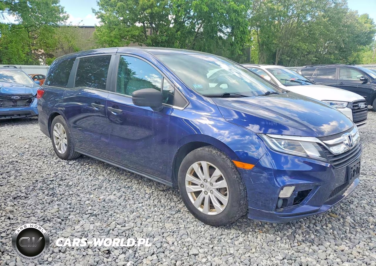2024 Honda Odyssey Lx VIN:5FNRL6H23JB022262 - 4