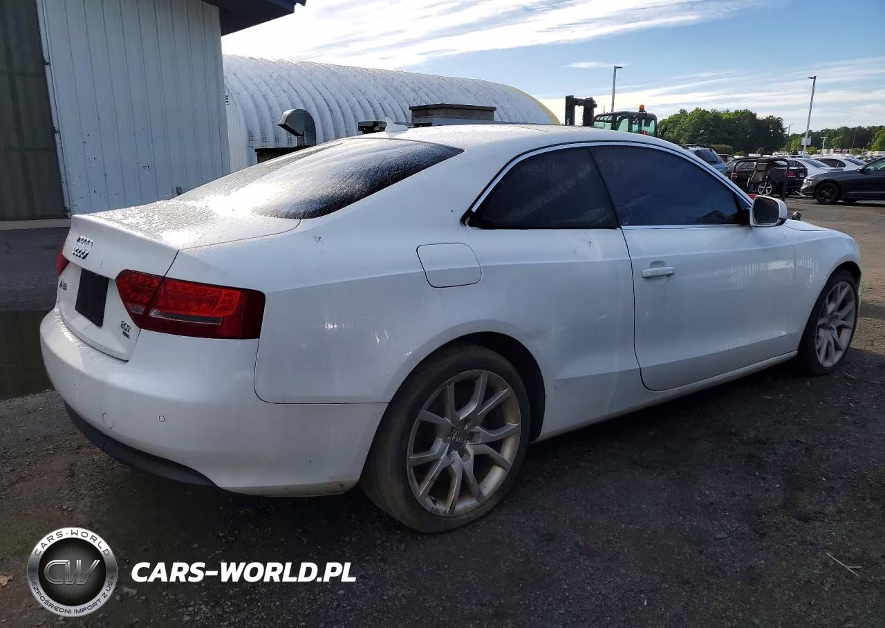 2012 Audi A5 Premium Plus VIN:WAULFAFR3CA037496 - 3