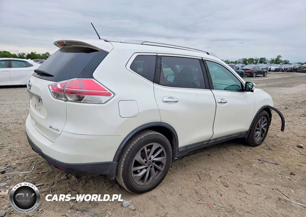2016 Nissan Rogue Sl VIN:5N1AT2MV5GC866164 - 3