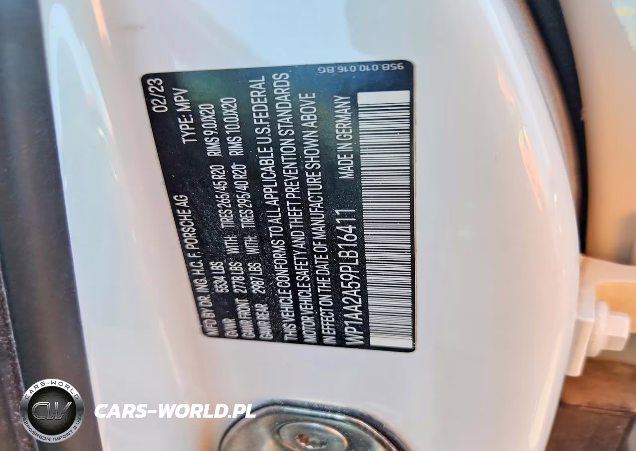 2023 Porsche Macan T VIN:WP1AA2A59PLB16411 - 13