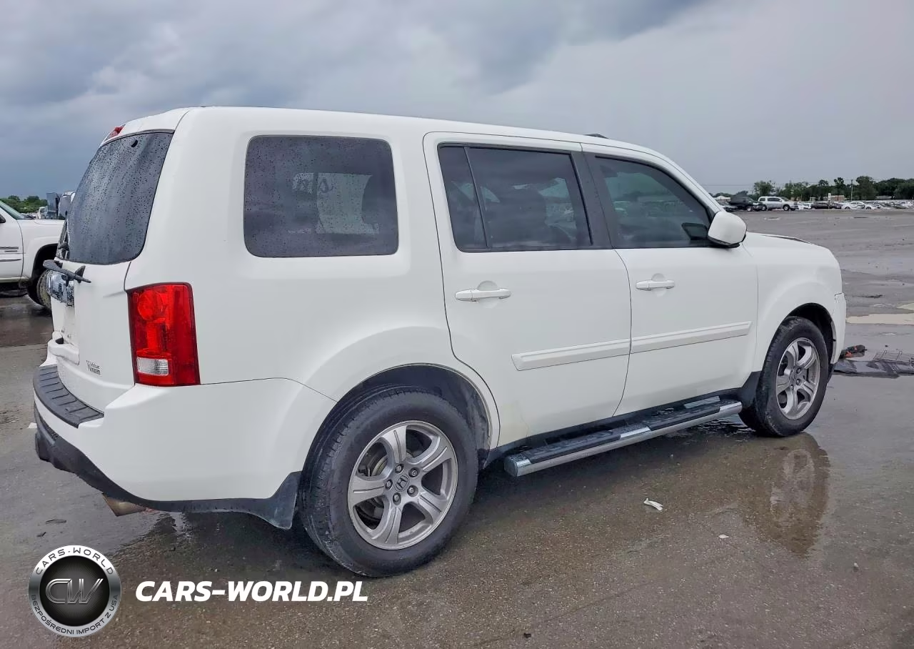 2013 Honda Pilot Exln VIN:5FNYF3H77DB003926 - 3