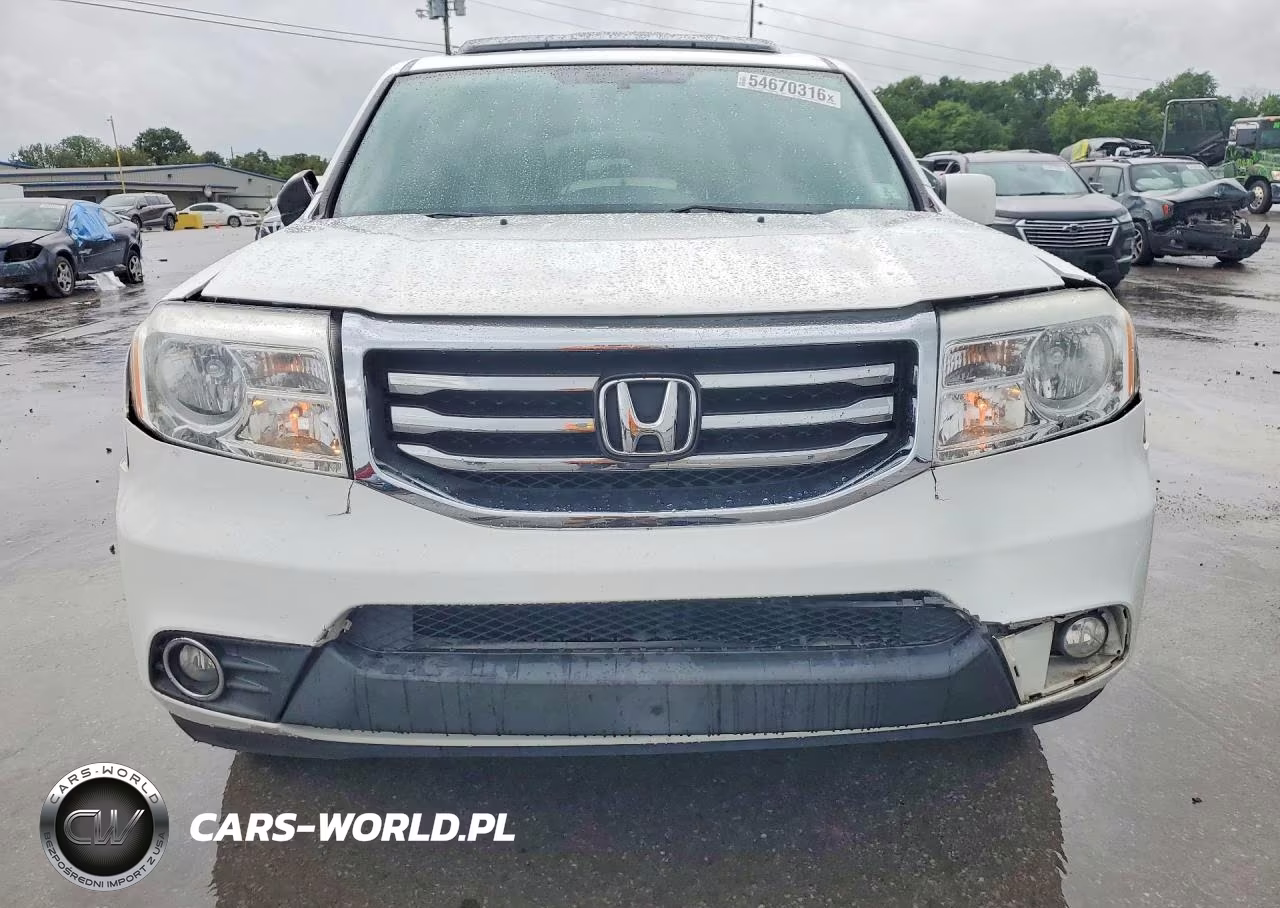 2013 Honda Pilot Exln VIN:5FNYF3H77DB003926 - 5
