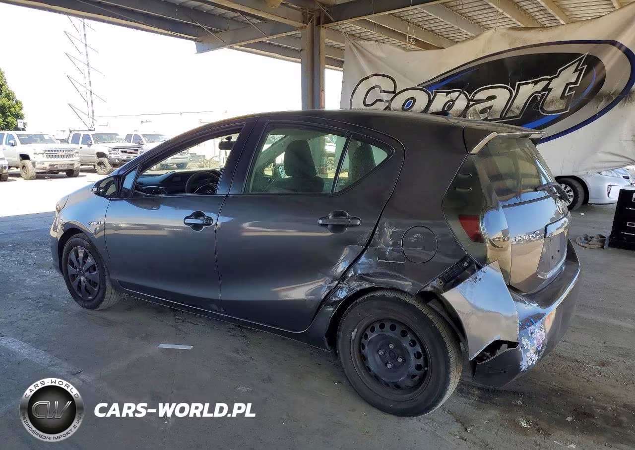 2014 Toyota Prius C Three VIN:JTDKDTB31E1059291 - 2