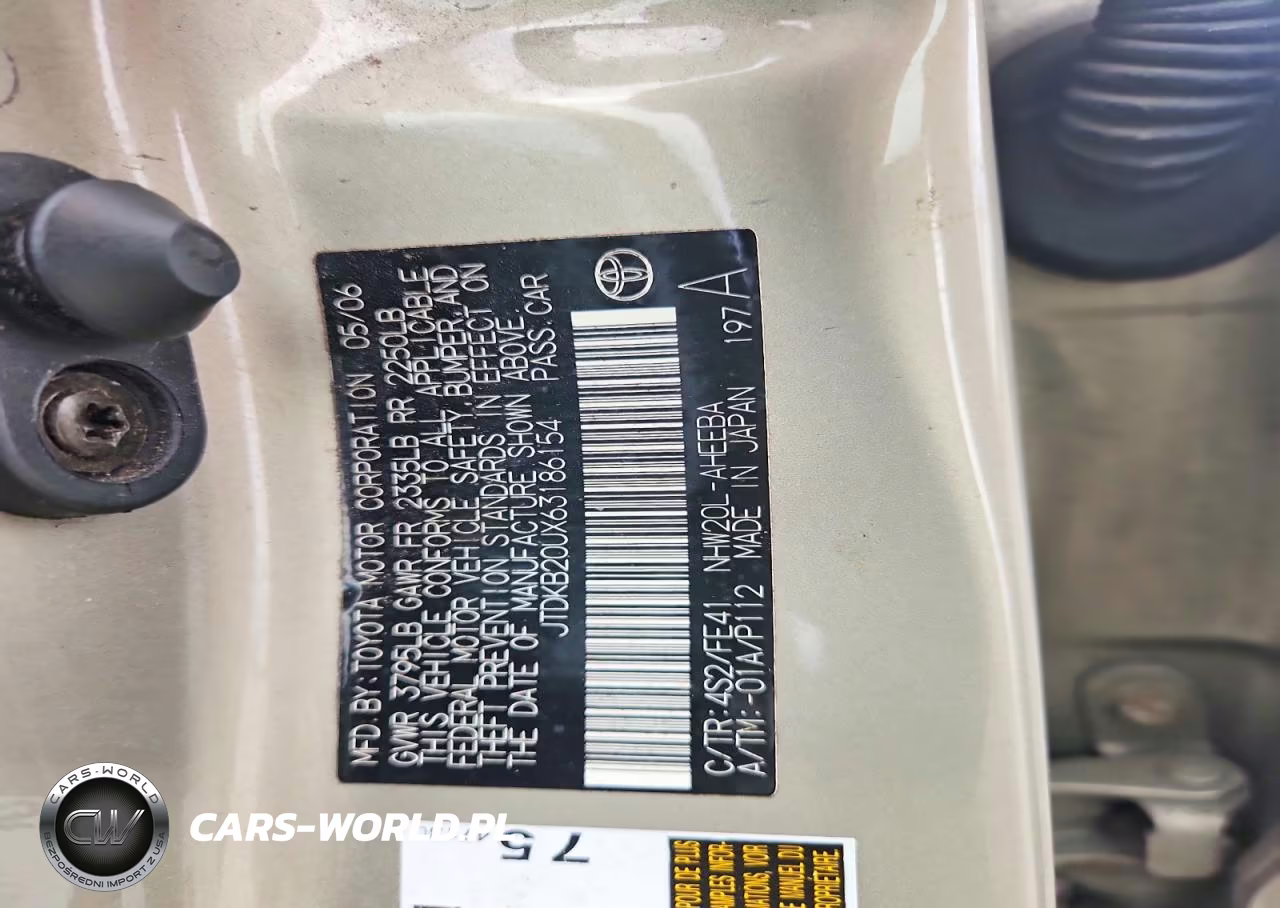 2006 Toyota Prius Base VIN:JTDKB20UX63186154 - 13
