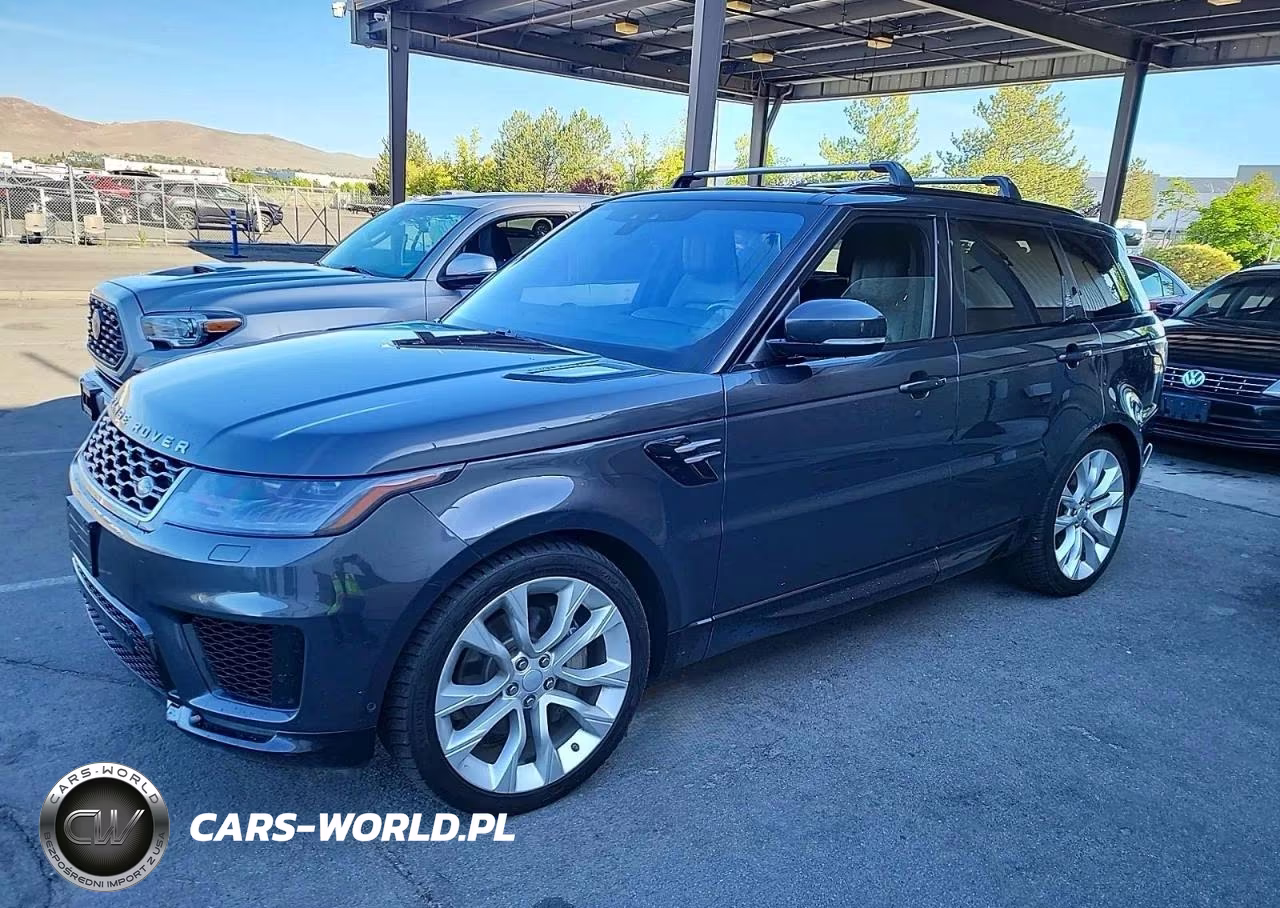 2020 Land Rover Range Rover Sport Hse VIN:SALWR2SU8LA746490 - 2