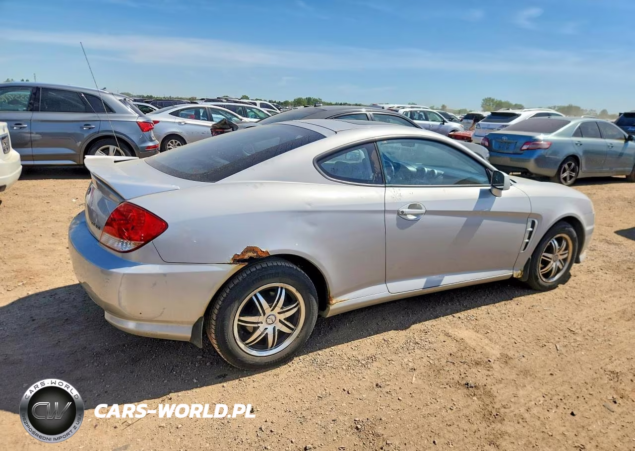 2006 Hyundai Tiburon Gt VIN:KMHHN65F06U201981 - 3